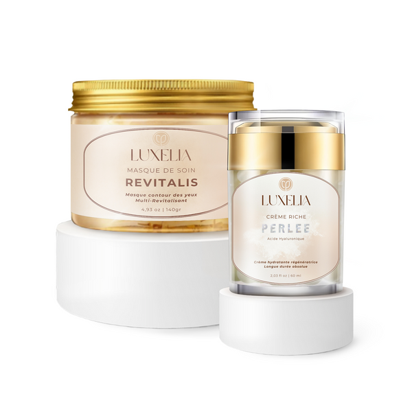 DUO ANTI-ÂGE | Masque Revitalis & Crème Riche Perlée