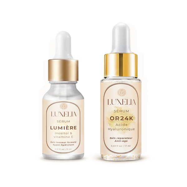 DUO SÉRUMS | Sérum Lumière & Sérum OR24K